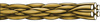 Przypon DRAGON - American Fishing Wire QUICK LOCK 1 x 7 Surfstrand 9 kg CLASSIC 35 cm 2 szt.